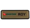 MCNB-05 Multi Coloured Gold Name Badge